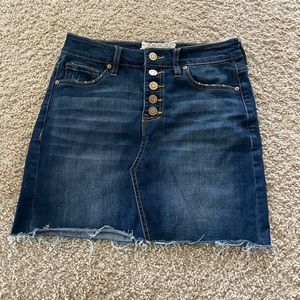 altar’d state jean skirt